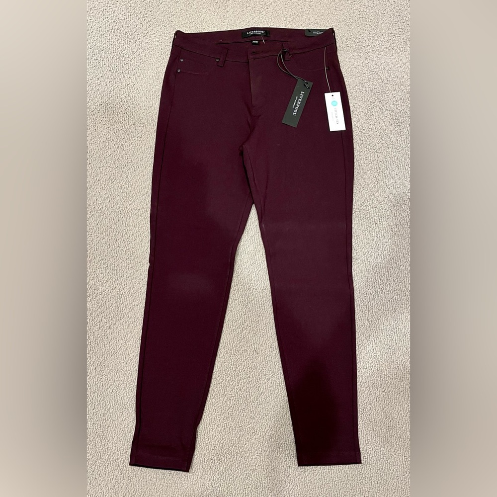 Maroon Liverpool pants from Stitch Fix size 12